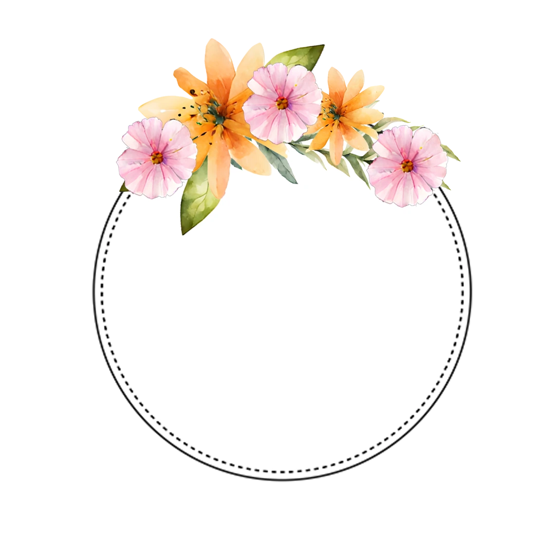 Free Transparent PNG Floral Frames that Enhance Your Designs with Elegance_10.webp
